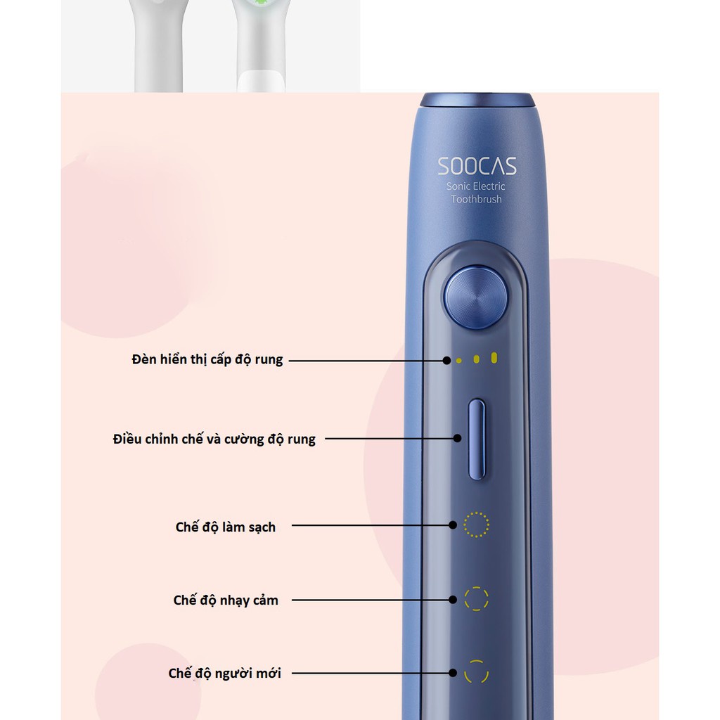 BÀN CHẢI ĐÁNH RĂNG ĐIỆN XIAOMI SOOCAS X5