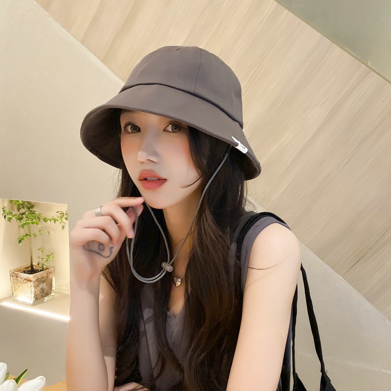 Nón Tai Bèo Vành Rộng Màu Trơn Chống Gió Phong Cách Hàn Quốc Thời Trang Xuân Hè Hàng Mới