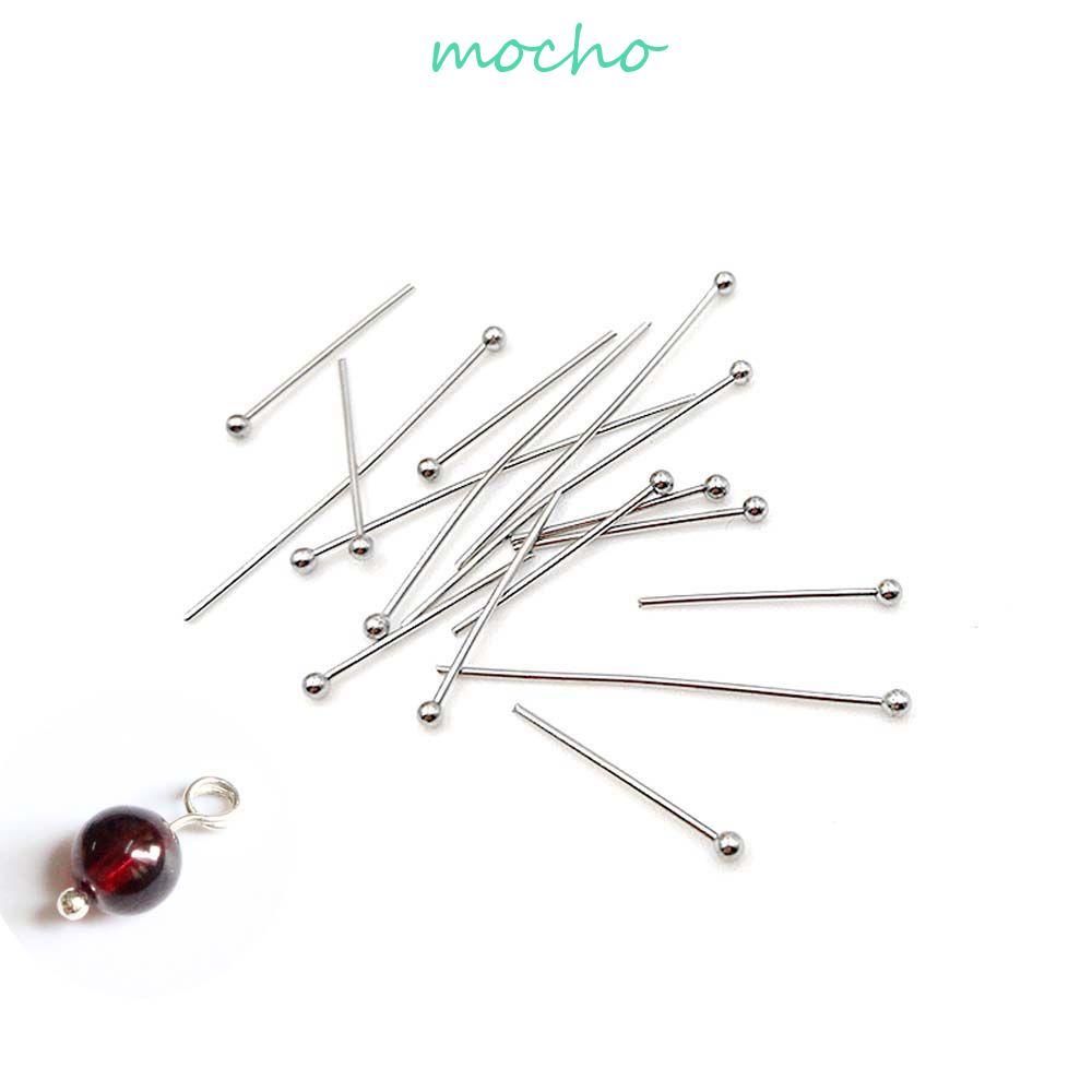 Set 100 Hạt Đồng Tròn Xâu Chuỗi 20 25 30mm Làm Trang Sức DIY