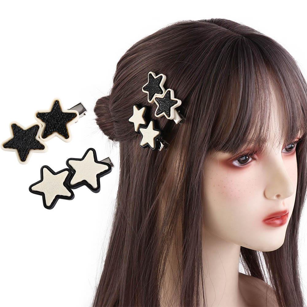 Kẹp Tóc Ngôi Sao Năm Cánh Phong Cách Harajuku Dễ Thương Ngọt Ngào y2k