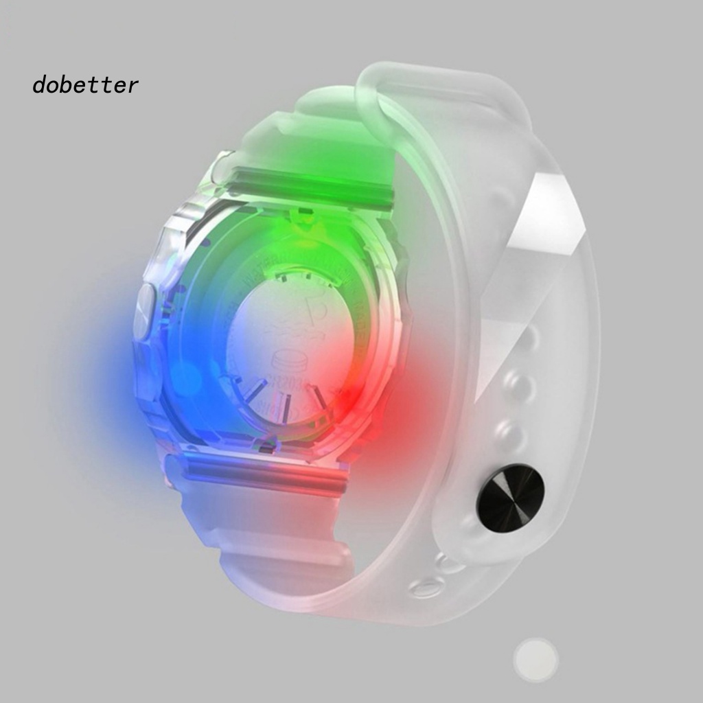 Đồng Hồ Điện Tử Màn Hình LED Thay Đổi Màu Sắc Chống Nước 30M Dobetter &gt; Cuộc Sống Hàng Ngày