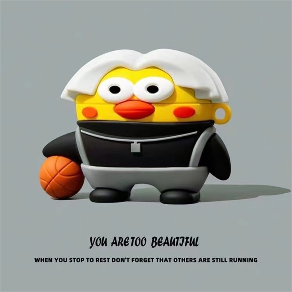 Vỏ Bảo Vệ Hộp Sạc Tai Nghe Không Dây bluetooth Baseus wm01 wm02 M2 W04 W04PRO W04 + W04PRO + E3 Bằng Silicon Mềm Hình Gà 3D