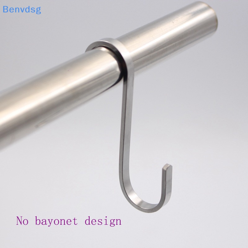 Set 2 Móc Treo Đồ Hình Chữ S Đa Năng Dành Cho Nhà Bếp / Phòng Tắm