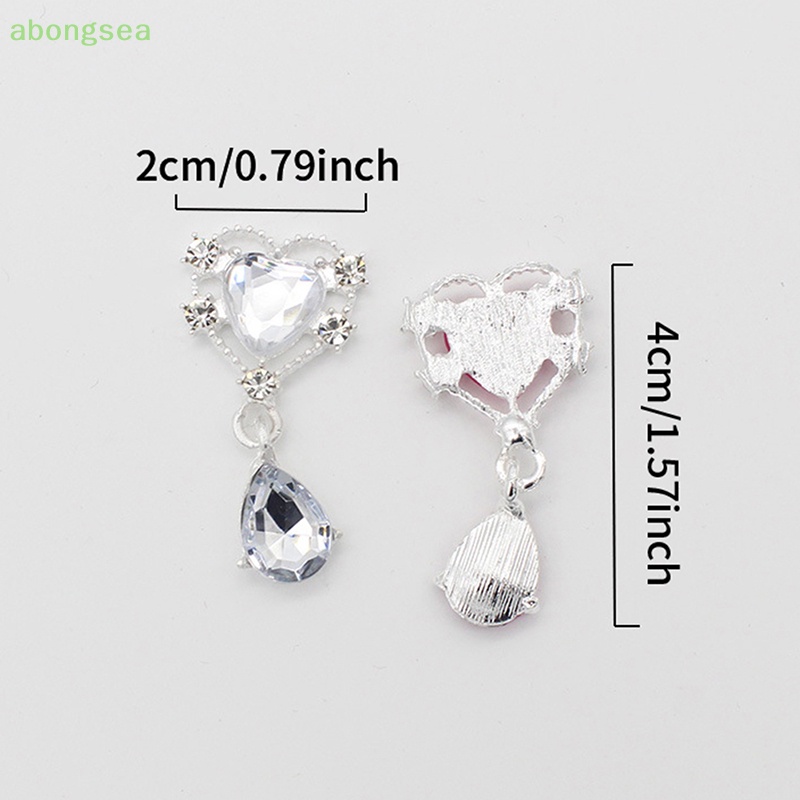 Trâm Cài Áo Kim Loại Acrylic Đính Đá 42 * 22mm DIY