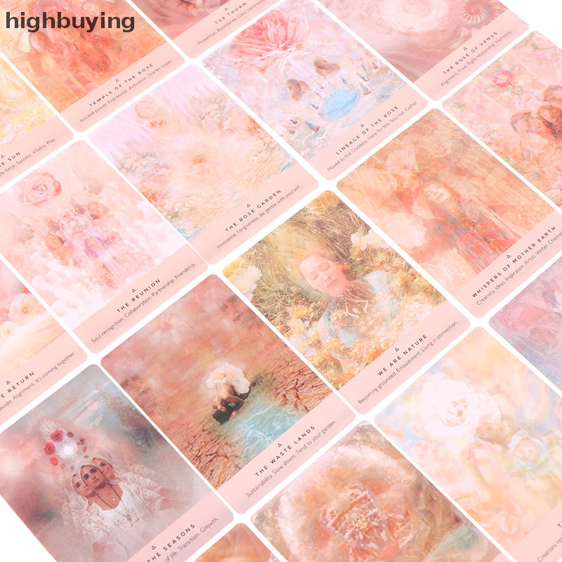 Bộ Thẻ Bài tarot Gia Đình hbvn belle the rose oracle