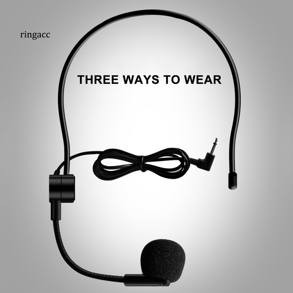 Micro Mini Gắn Đầu Có Jack 3.5mm Xoay 360 Độ Dùng Dạy Học