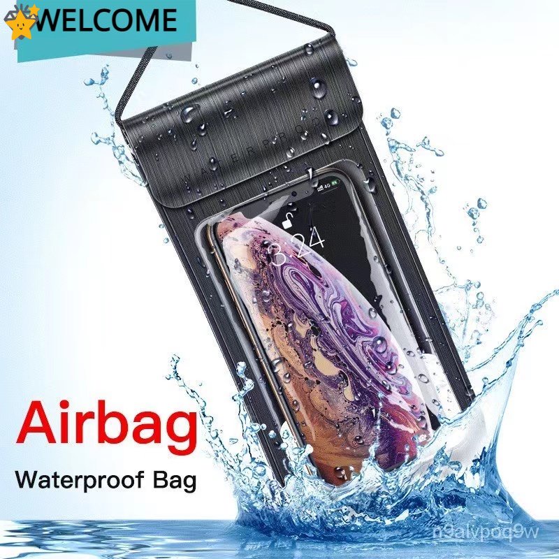 Túi Đựng Điện Thoại Bằng TPU Chống Nước Chống Bụi Dùng Khi Đi Bơi