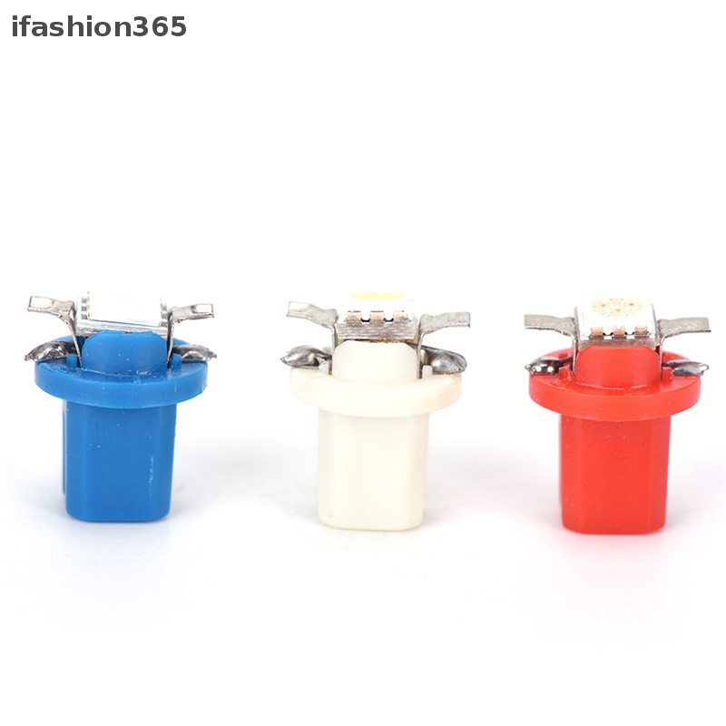 10 Đèn LED T5 B8.5D Gắn Bảng Điều Khiển Xe Hơi ifashion365