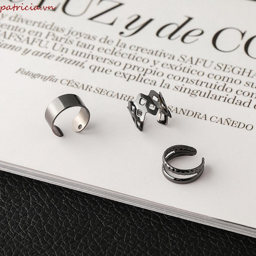 Khuyên Tai Dạng Kẹp Không Cần Xỏ Lỗ Bằng Đồng Mặt Thánh Giá Phong Cách Vintage Dành Cho Nữ