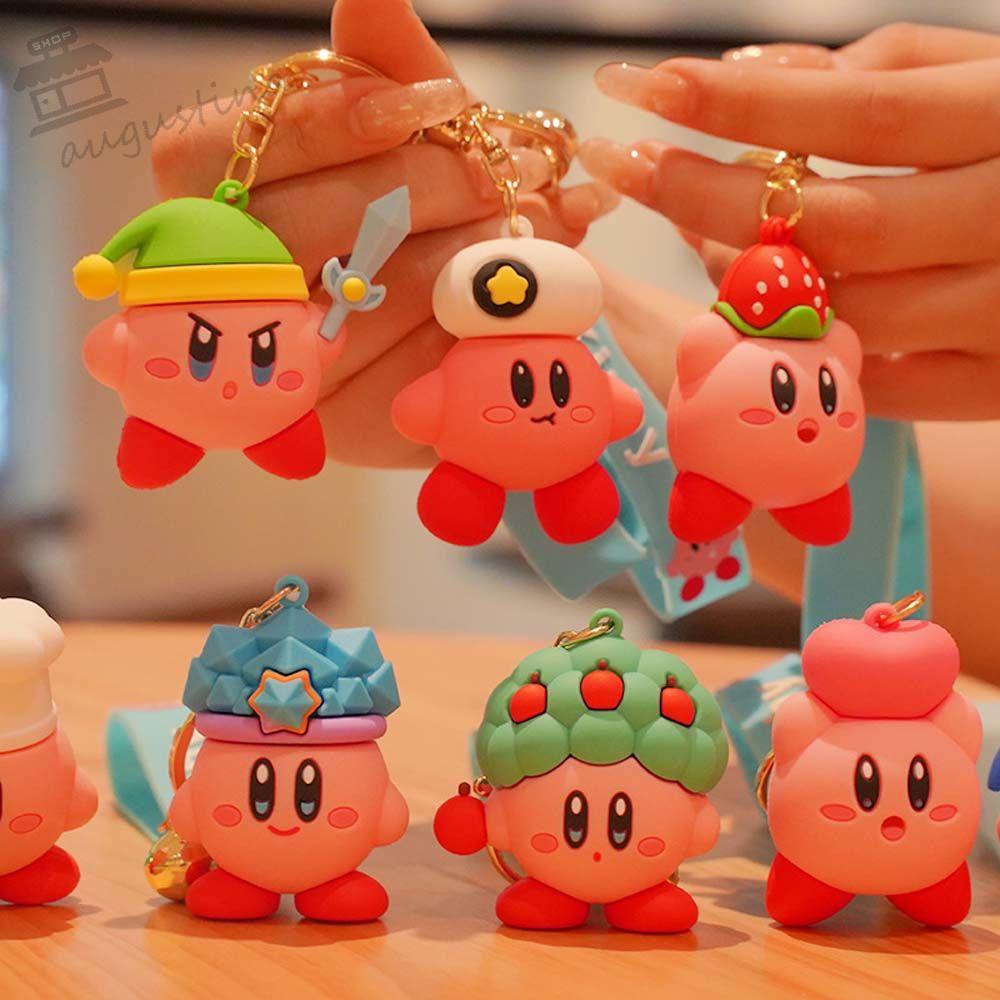Móc Khóa Hình Ngôi Sao Kirby Kirby Hoạt Hình Sáng Tạo Trang Trí Ba Lô / Túi Xách Cho Bé