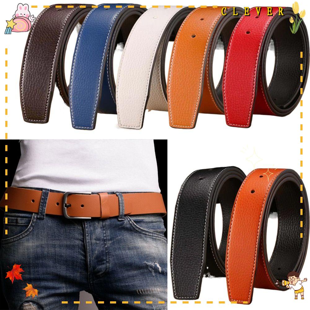 Thắt Lưng Da 3.7cm Không Khóa Thay Thế Sang Trọng