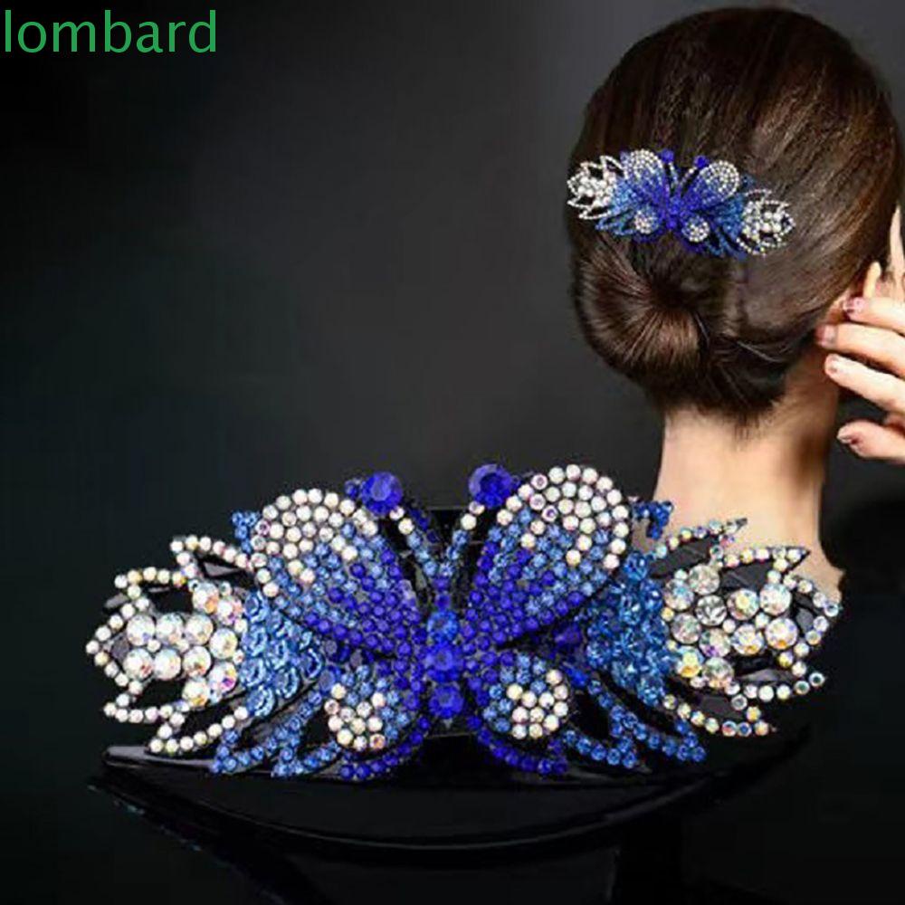 Kẹp Tóc Hình Bướm Phong Cách Vintage Thời Trang Cho Nữ Giá Đỡ