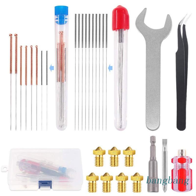 Set 29 Dụng Cụ Làm Sạch Máy In 3D Đa Năng