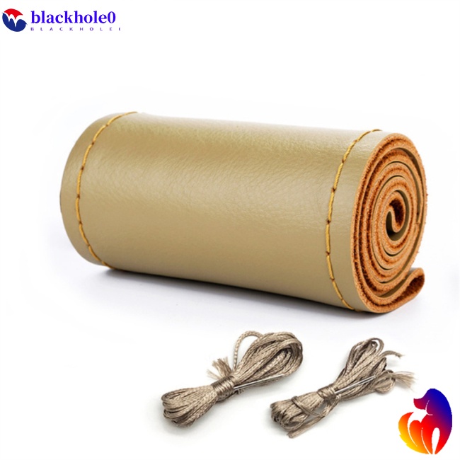 Vỏ Bọc Vô Lăng Xe Hơi Chất Liệu Da Sợi Tổng Hợp Chống Trượt 36cm 38cm 40cm