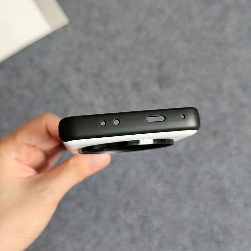 Ốp Điện Thoại Da Màu Trơn Phong Cách Doanh Nhân Cho Xiaomi Mi 13 Ultra
