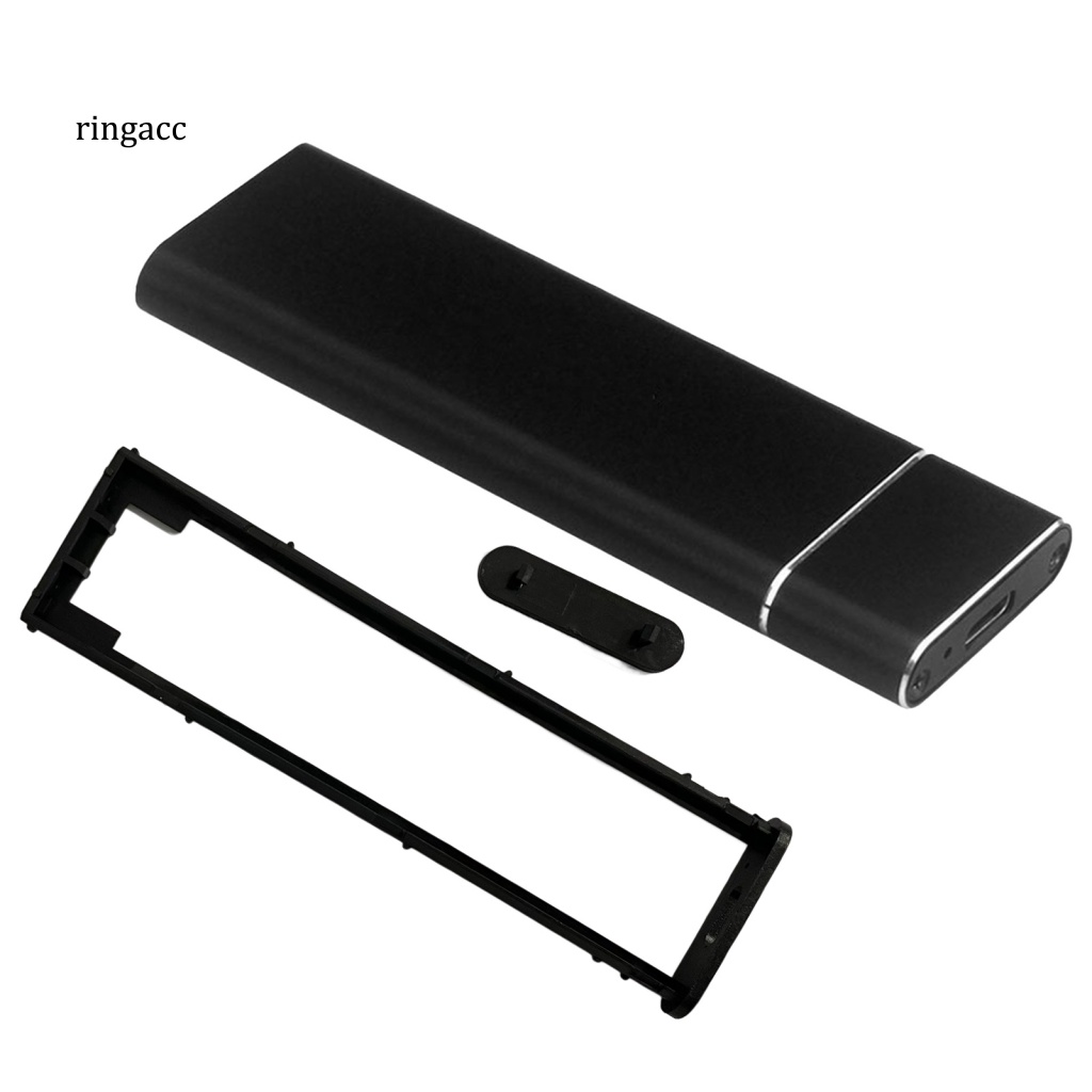 Vỏ Ổ Cứng Ngoài Bằng Hợp Kim Nhôm Usb 3.1 Type-C Tốc Độ Cao Cho PC