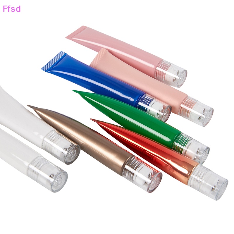 {Ffsd} Ống Silicon Rỗng Mềm Nhỏ Gọn Bền Bỉ Đựng Gel Tắm * Bán Chạy