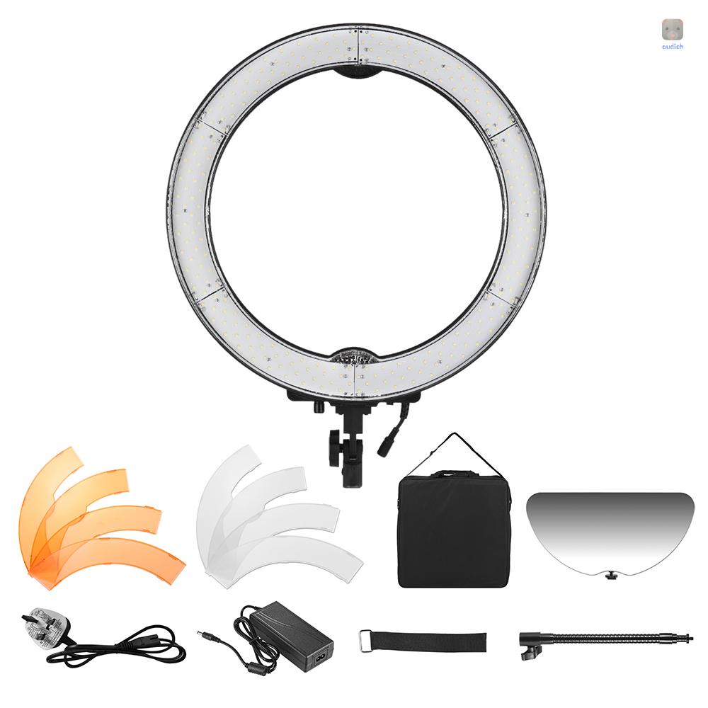 Bộ 240 Hạt Đèn LED Andoer RL-680B 18.9 &quot;/ 48cm 55W Macro 5500K Ánh Sáng Trắng / Cam Cho Máy Ảnh