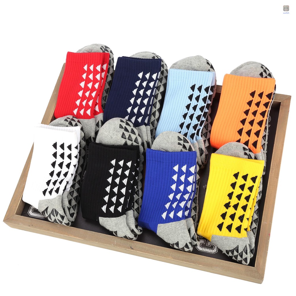 Set 1 / 3 Đôi Tất Thể Thao Dài Chống Trượt Thấm Hút Tốt Tiện Dụng Cho Nam