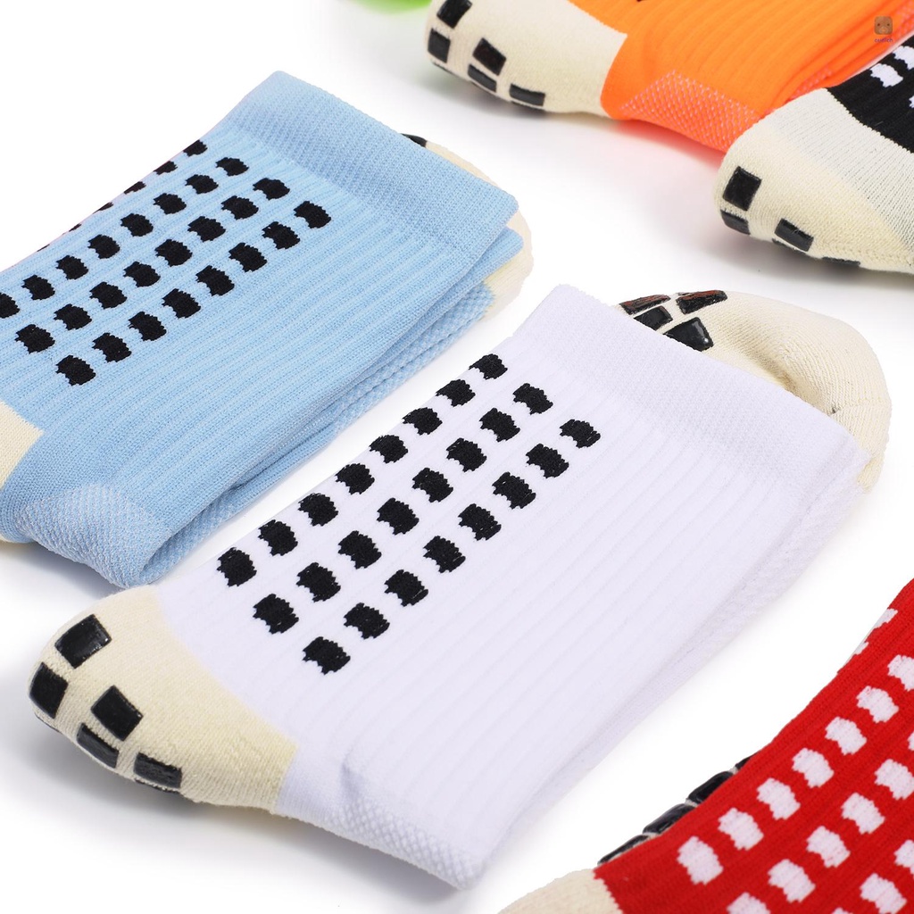 Set 1 / 3 Đôi Tất Thể Thao Dài Chống Trượt Thấm Hút Tốt Tiện Dụng Cho Nam