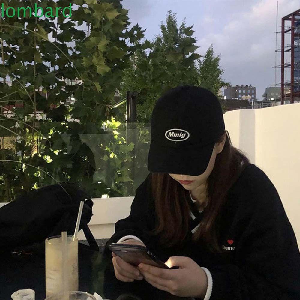 Mũ Lưỡi Trai Thêu Chữ Phong Cách Hip Hop Cho Cặp Đôi