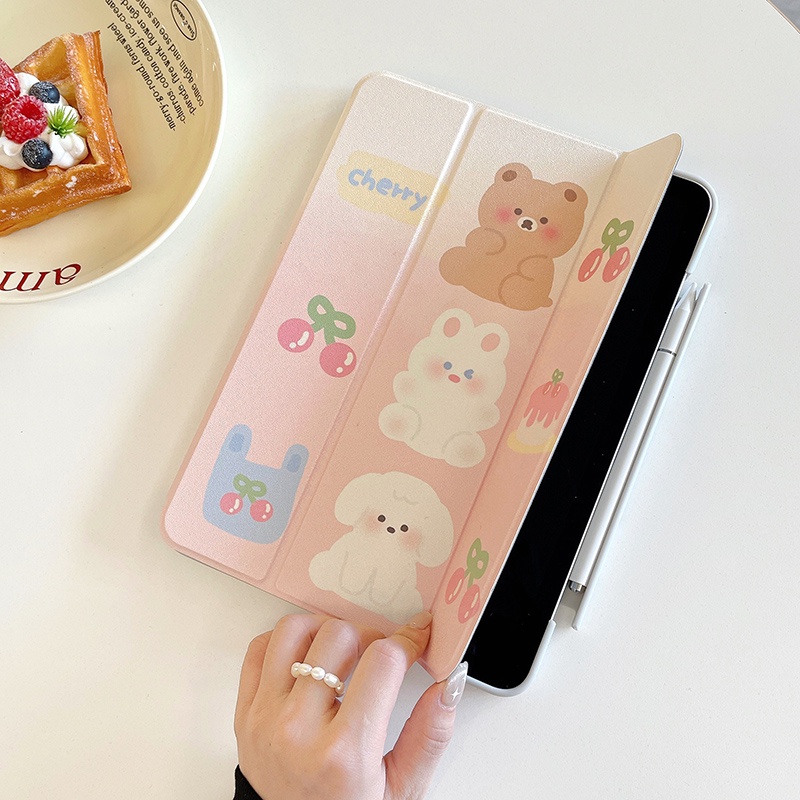 Bao Da Máy Tính Bảng PU Siêu Mỏng Có Ngăn Đựng Bút Cho ipad air 2 9.7 "2017 2020 / pro 10.2" 2021 10.9 "pro 11