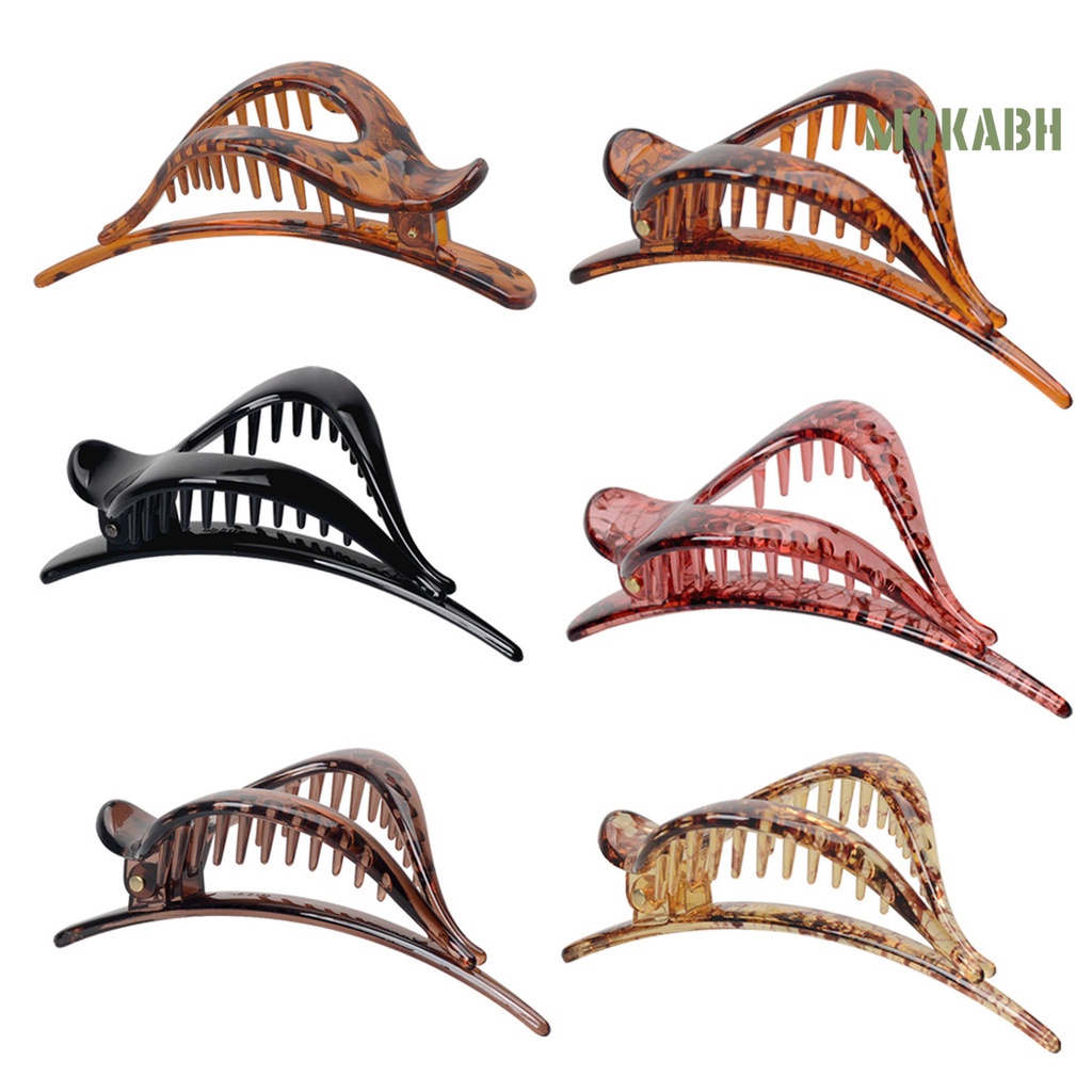 Lược Cài Tóc Họa Tiết Trái Tim Rỗng Chống Trượt