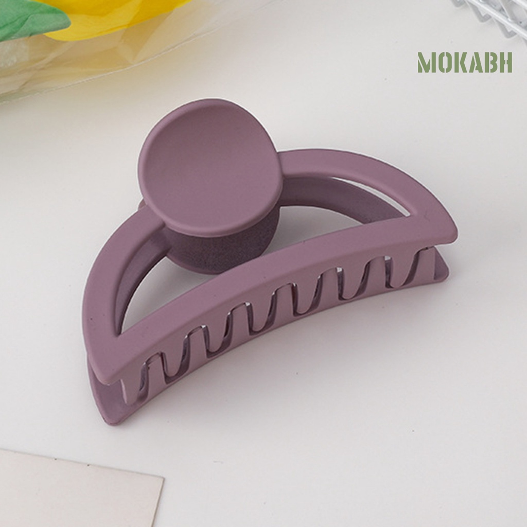 Kẹp Tóc Càng Cua Bằng Acrylic Màu Sắc Ngọt Ngào Thời Trang