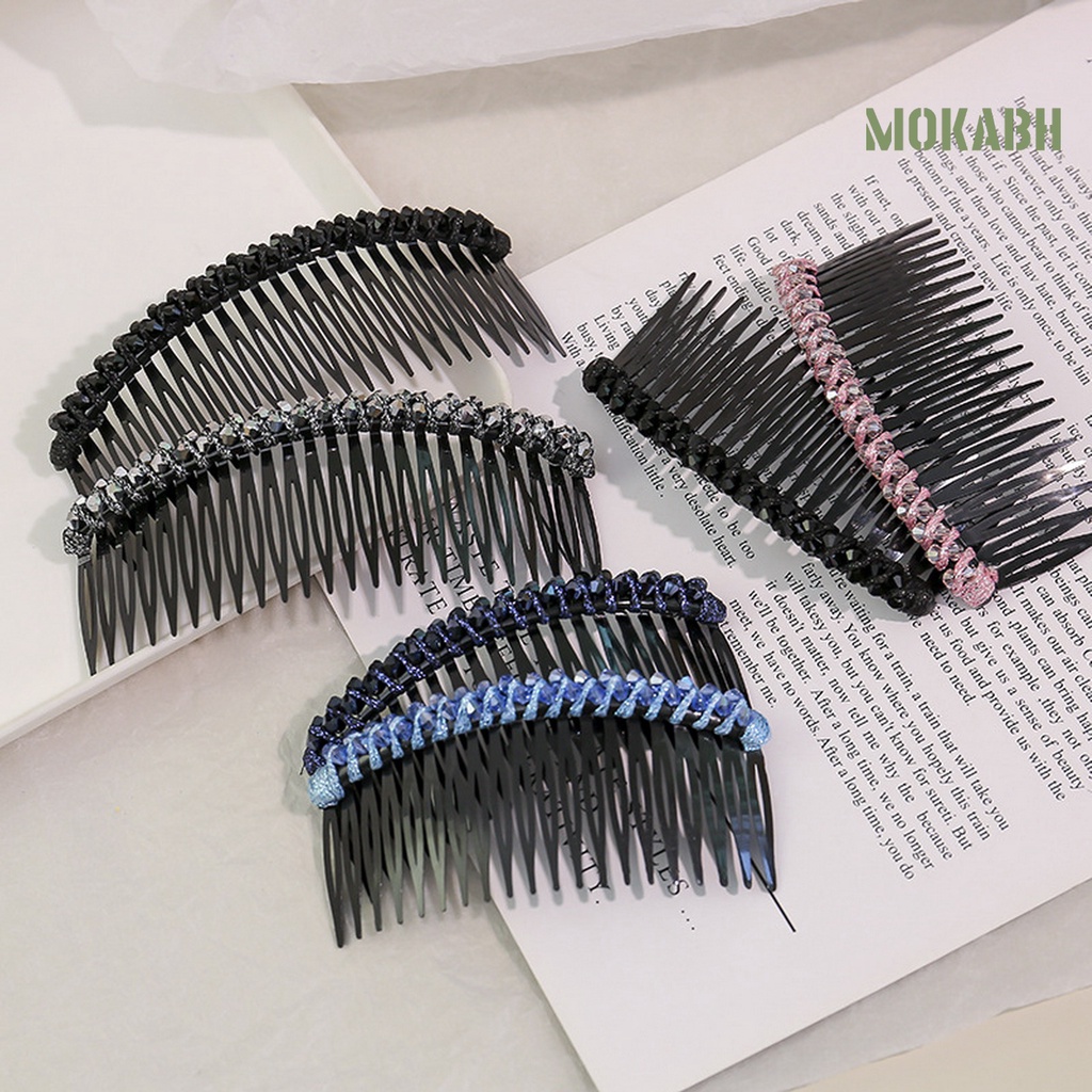 Lược Cài Tóc Chống Trượt Dễ Sử Dụng Tạo Kiểu Sáng Bóng