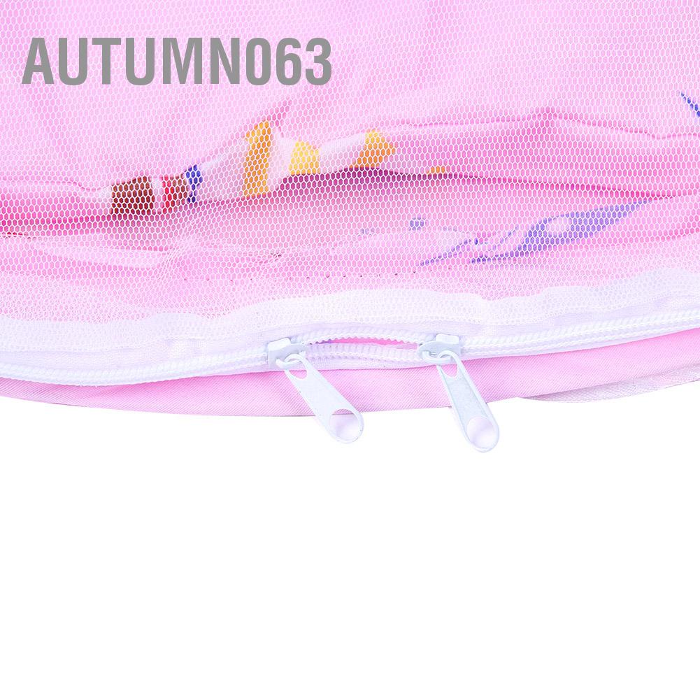 Autumn063 3 Cái/bộ Di Động Có Thể Gập Lại Lều Chống Muỗi Cho Trẻ Sơ Sinh Ngủ Du Lịch Bé