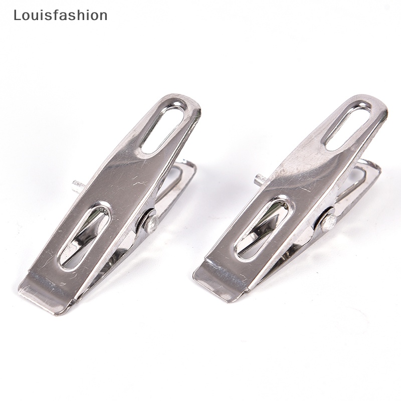 Bộ 20 Kẹp Quần Áo Bằng Thép Không Gỉ Louisfashion