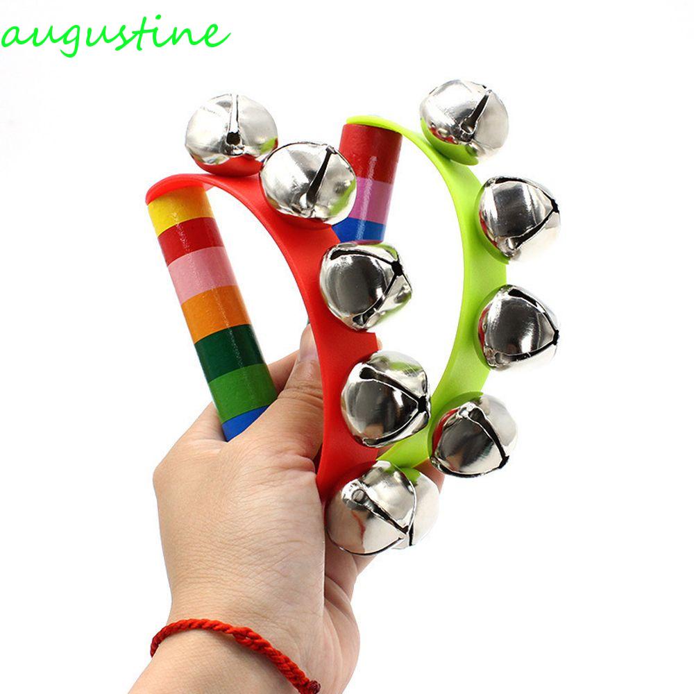 Đồ Chơi Lục Lạc Cầm Tay 5 Thanh Vui Nhộn Cho Bé