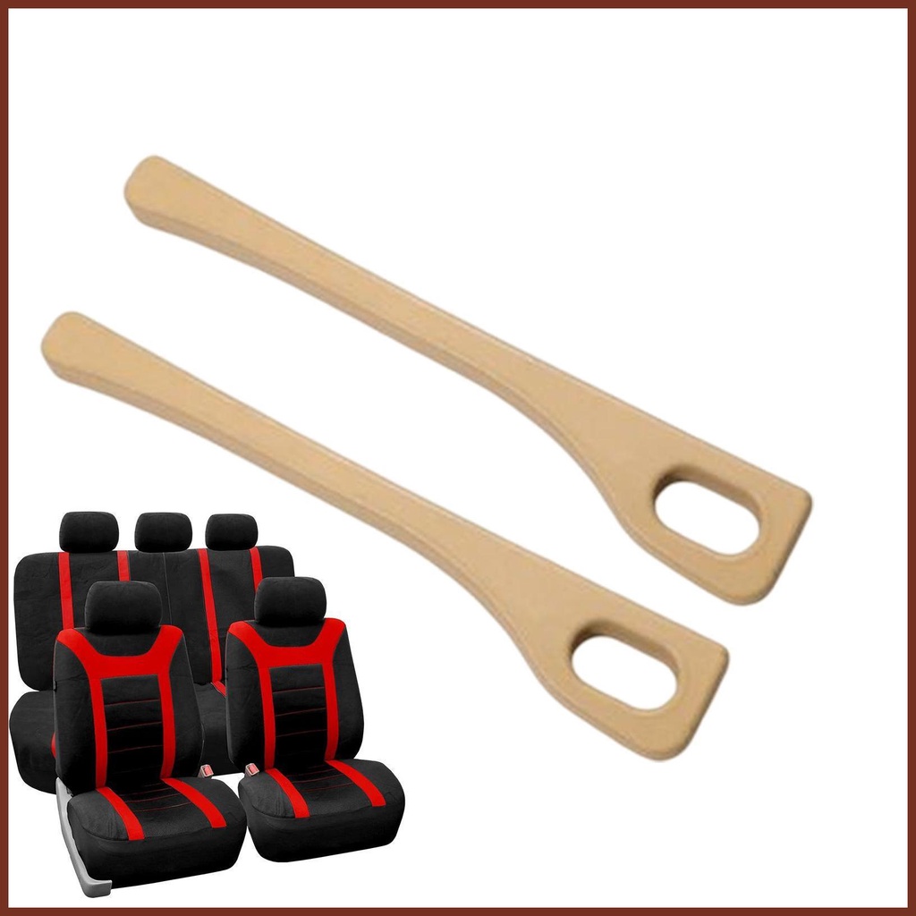 Set 2 Miếng Đệm Lót Ghế Ngồi Xe Hơi Có Thể Giặt Máy Tiện Dụng