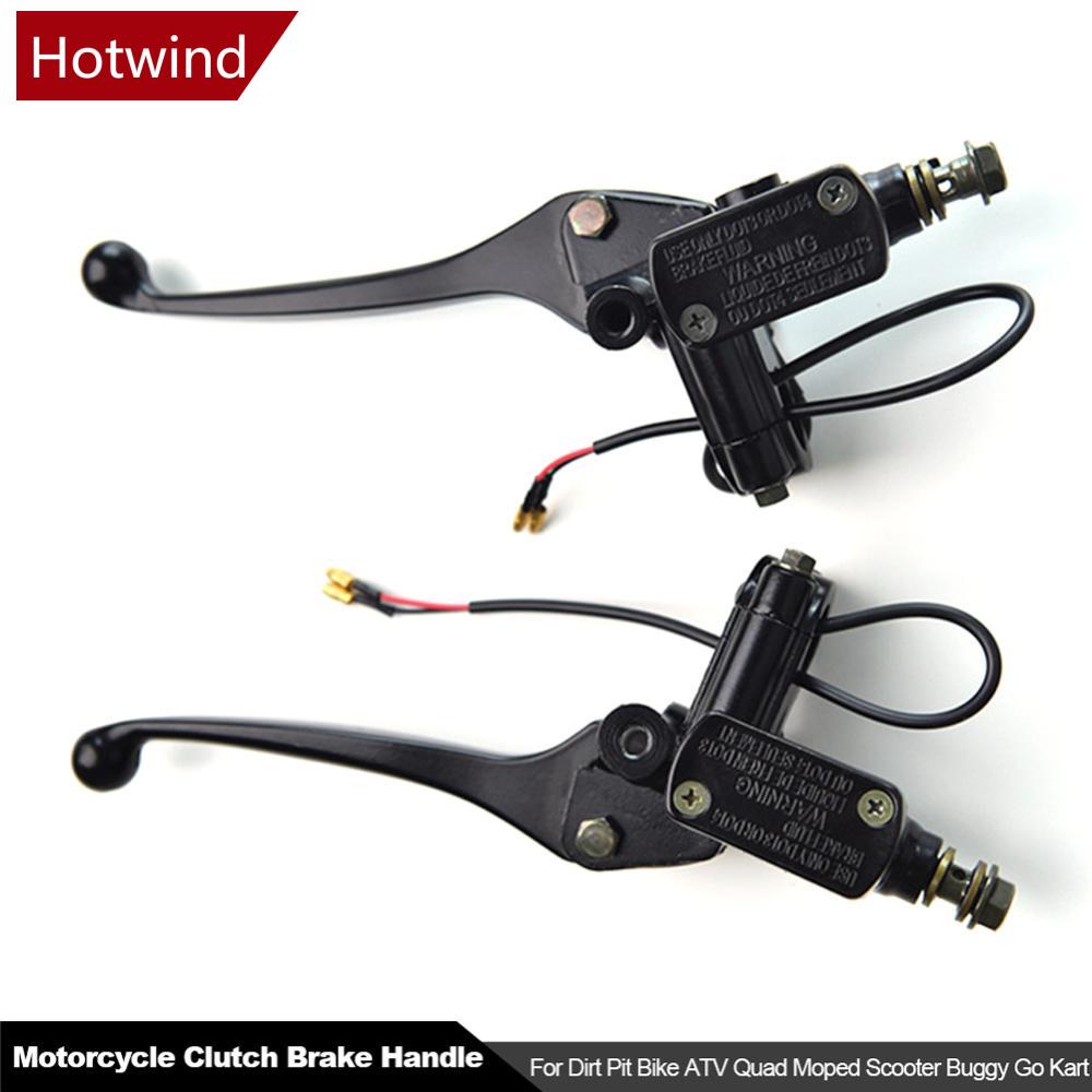 Bơm Thủy Lực Phanh Trước Bên Phải Cho Xe Mô Tô Dirt Pit ATV Quad Moped Scooter Buggy Go Kart H2O3