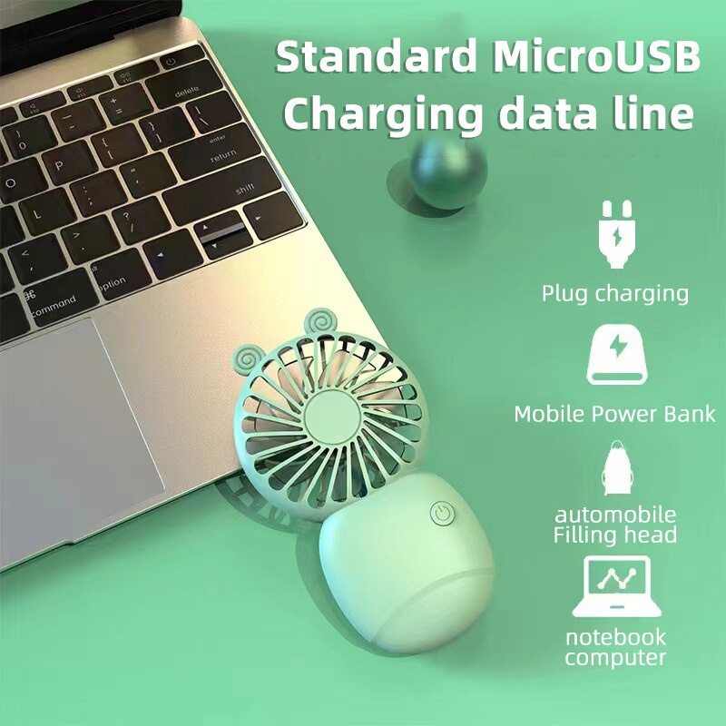 Quạt mini sạc usb Cầm Tay Công Suất Cao Đa Năng