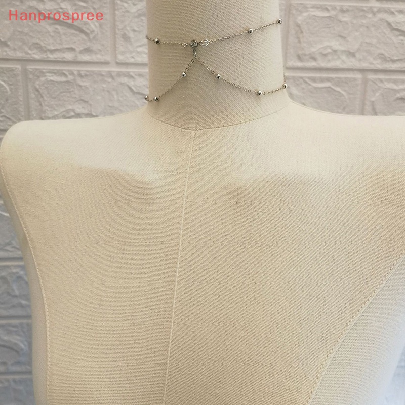 Hanprospree > Dây Chuyền Cơ Thể Dạng Chuỗi Pha Lê Rỗng Bằng Kim Loại Trang Sức Gợi Cảm Thời Trang Cho Nữ well