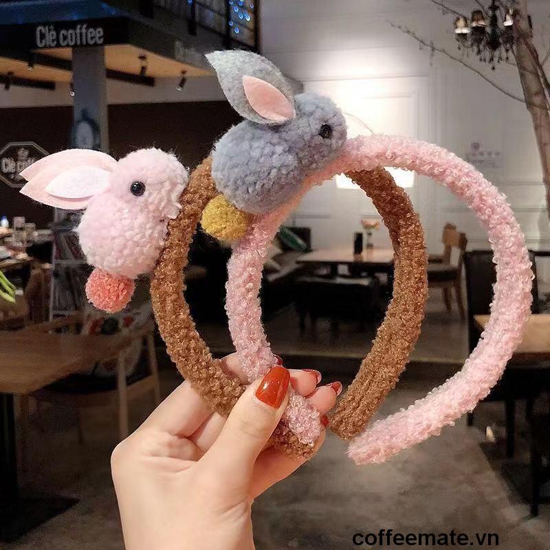 ⚡Băng Đô Cài Tóc Đính Tai Thỏ Dễ Thương Cho Bé Gái