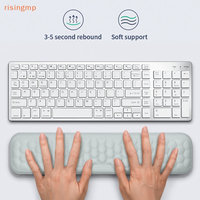 Miếng Lót Chuột Và Bàn Phím Bảo Vệ Cổ Tay Bằng Cotton Kết Cấu Massage