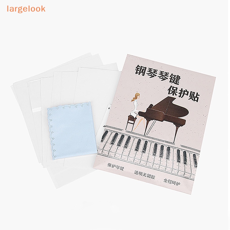 Miếng Dán Phím Đàn Piano Trong Suốt Dành Cho Trẻ Em Và Người Lớn