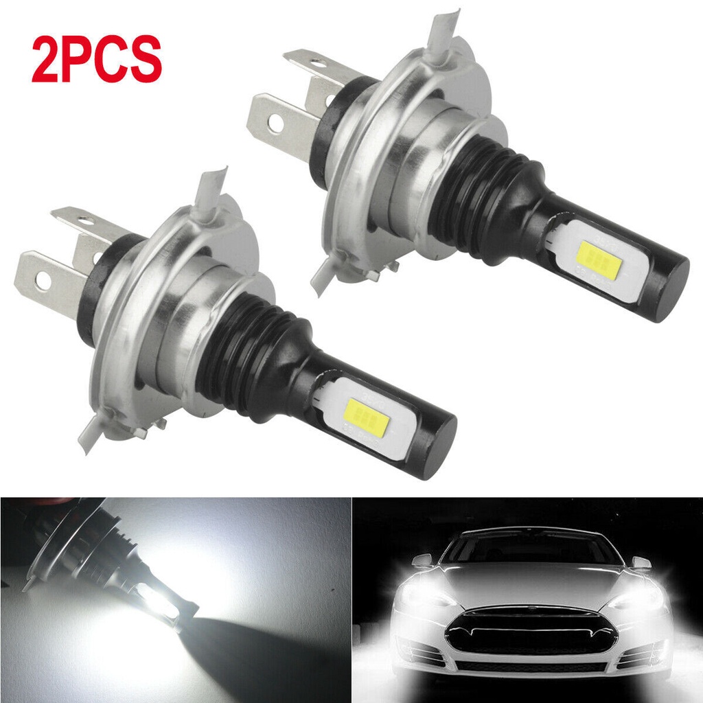 Bộ 2 Đèn Pha Siêu Sáng 6000K CSP H4 9003 HB2 Chất Lượng Cao