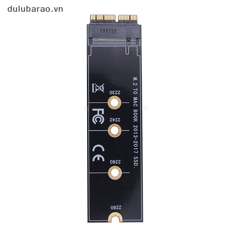 Dul Hot M.2 NVMe SSD chuyển đổi thẻ cho Macbook Air Pro 2013-2017 NVMe/PCI-E SSD Kit Ao