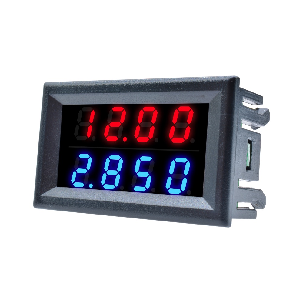 RIRIHI Vôn kế DC 5dDây 0-200V/ 10A chuyên dụng
