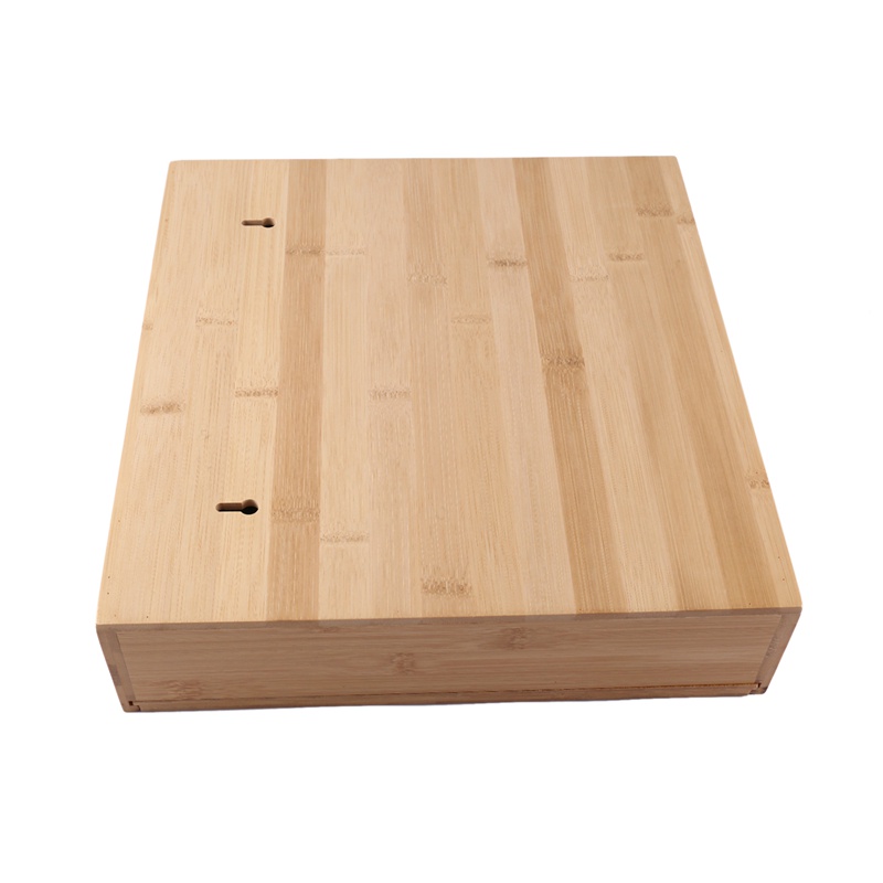 Hộp Đựng Đồ Dùng Bằng Tre 1 Hộp 4 Ngăn Tiện Dụng Cho Nhà Bếp