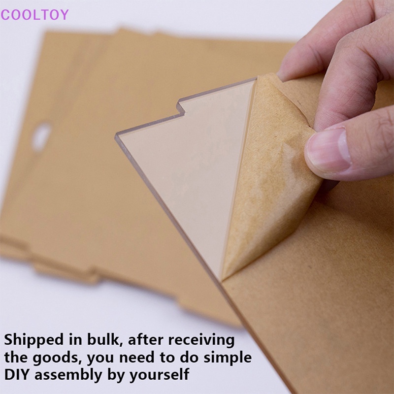 Cooltoy Hộp Trưng Bày Mô Hình Búp Bê Nhỏ Trong Suốt Chống Bụi Sắp Xếp Gọn Gàng DIY