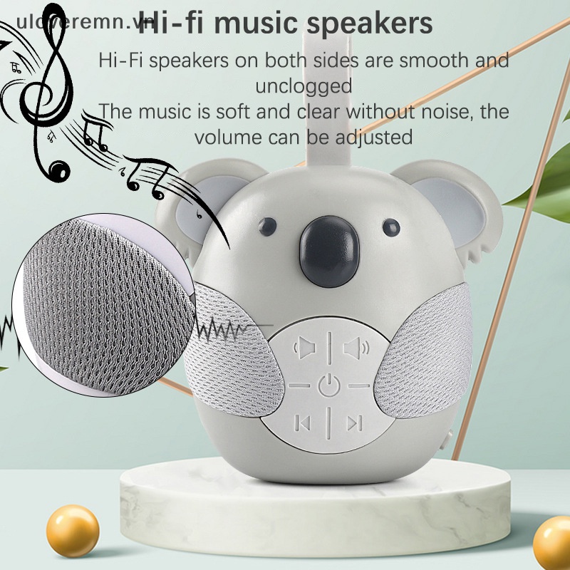 Máy Tạo Tiếng Ồn Trắng Hoạt Hình Koala Player Timed Shutdown Cho Bé Ngủ Và Thư Giãn