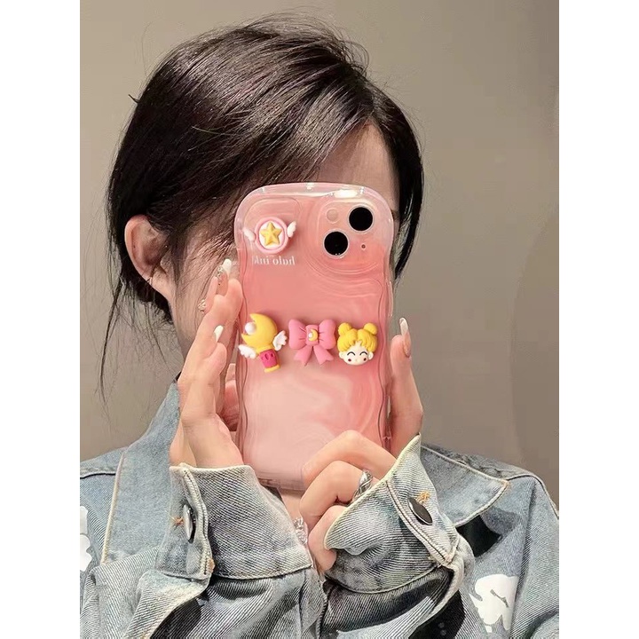 Ốp Điện Thoại Hình Cô Gái Xinh Đẹp Cho IPhone 12 13 14 11 Pro Max X Xs Max Xr