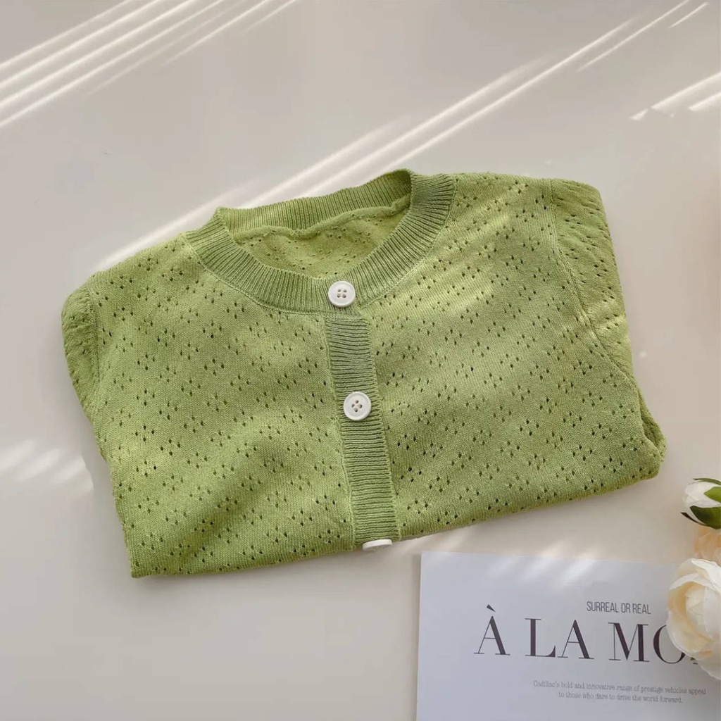 Áo Khoác Chống Nắng Siêu Nhẹ Thoáng Khí Dễ Thương Cho Bé Gái