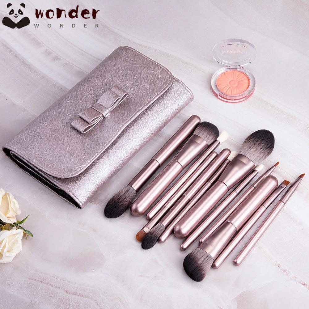 Set 12 Cọ Trang Điểm Kèm Túi Đựng