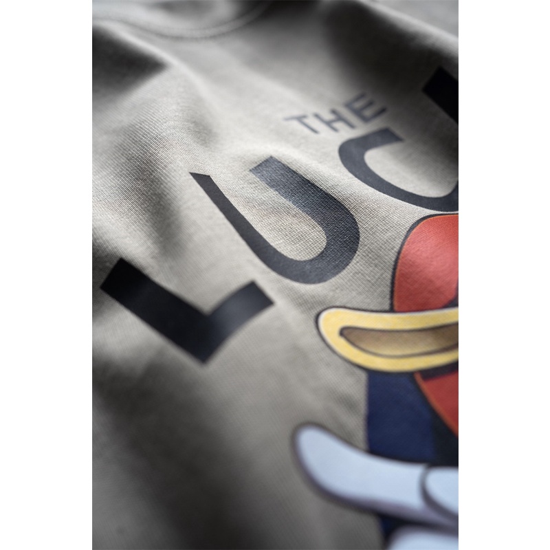 Áo Thun Tay Ngắn Cổ Tròn In Chữ Given Thời Trang Mùa Hè Cho Nam Và Nữ