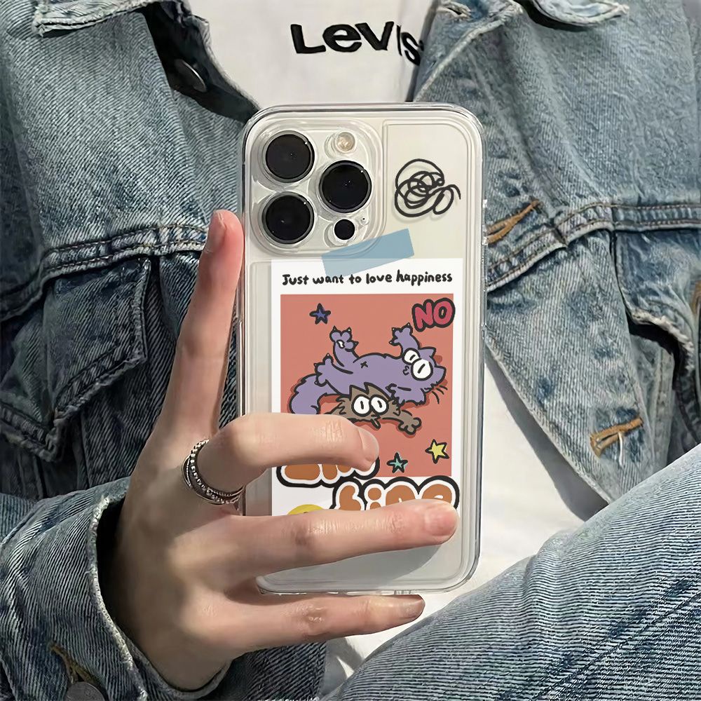 ✅Ốp Điện Thoại Mềm Chống Sốc Phong Cách Đơn Giản 78max 11plus 6In 1314pro Apple iPhone12